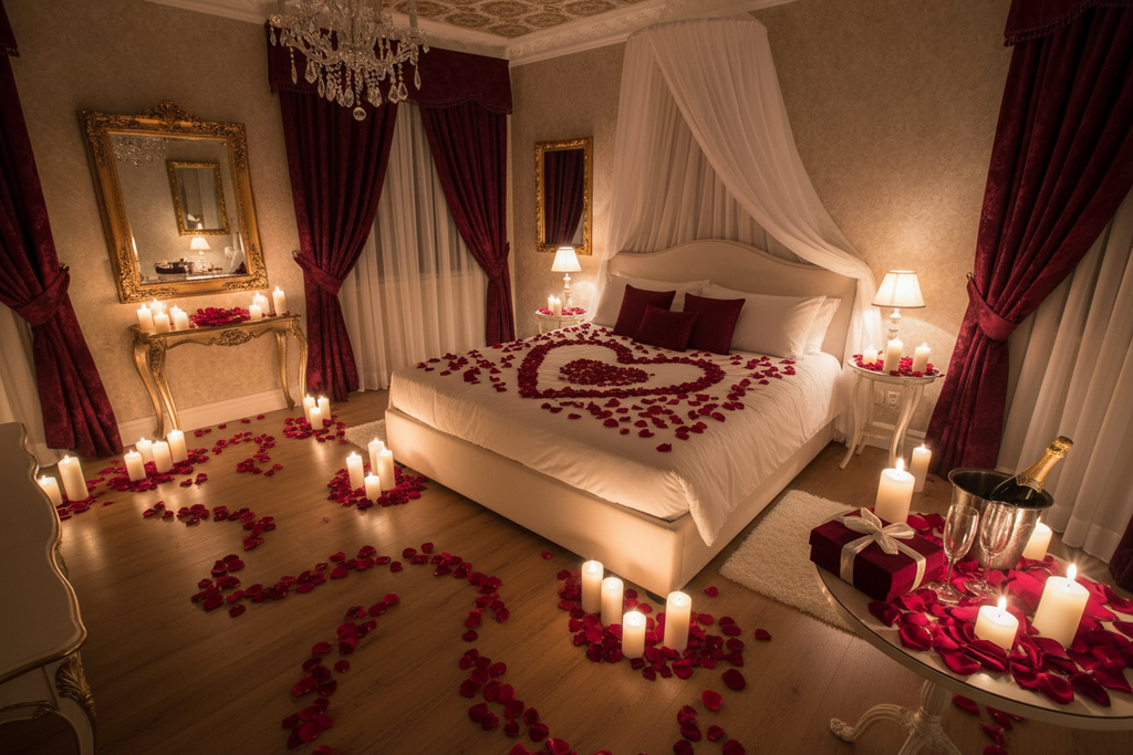 Romance Luxury room setup