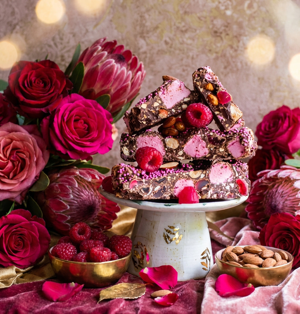 Premium Raspberry Rocky Road